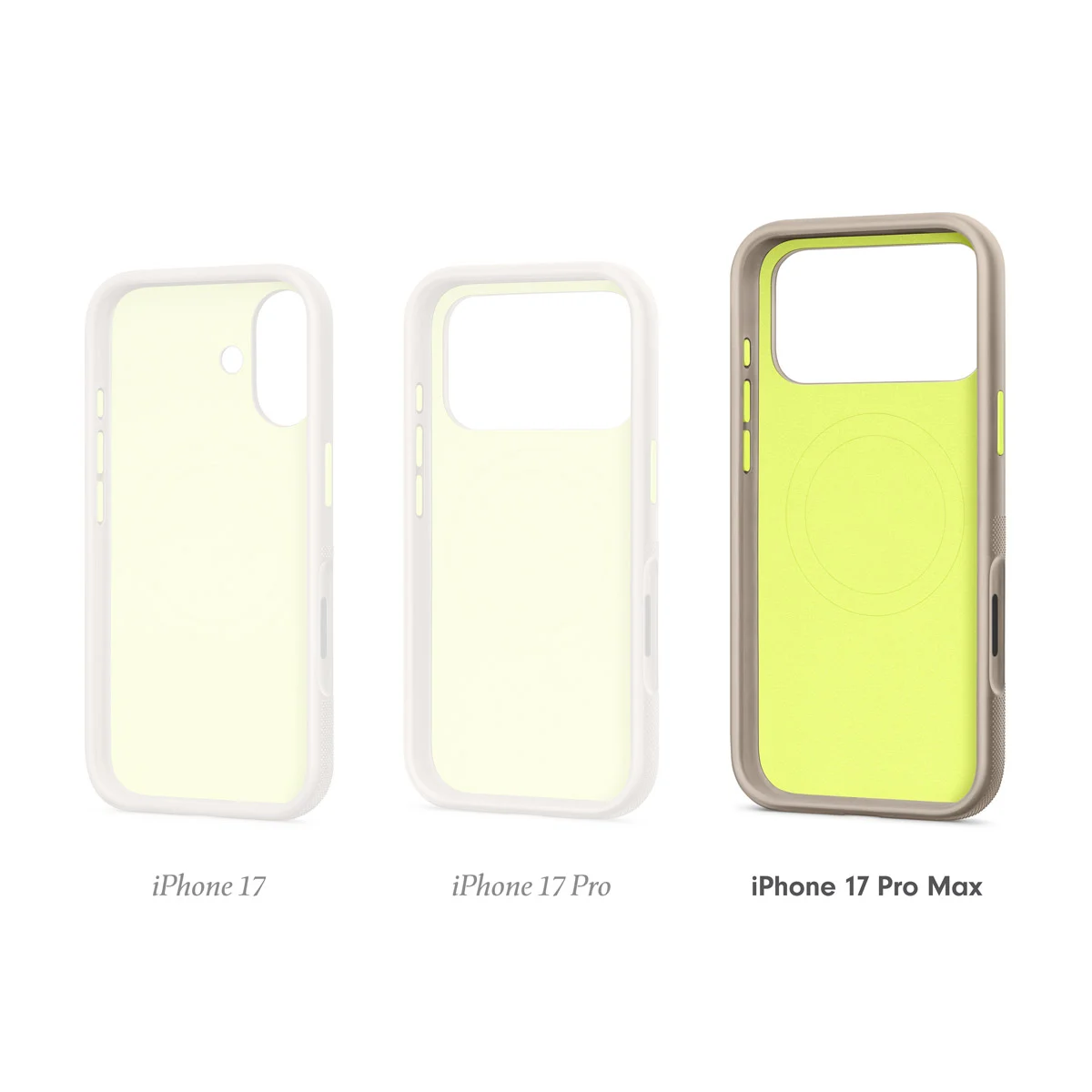 Alternative view of Beats iPhone 17 Pro Max Rugged Case  - Everest Black